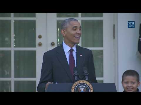 President Obama Pardons the National Thanksgiving