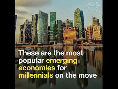 These are the most popular emerging economies for millennials on the move