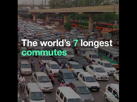 The world’s 7 longest commutes
