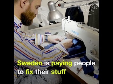 Sweden is paying people to fix their stuff instead of throwing it away
