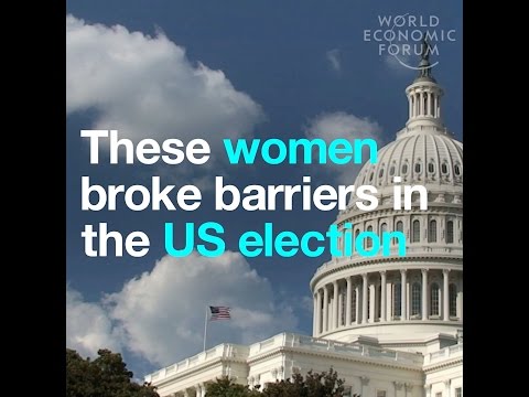 These women broke barriers in the US election