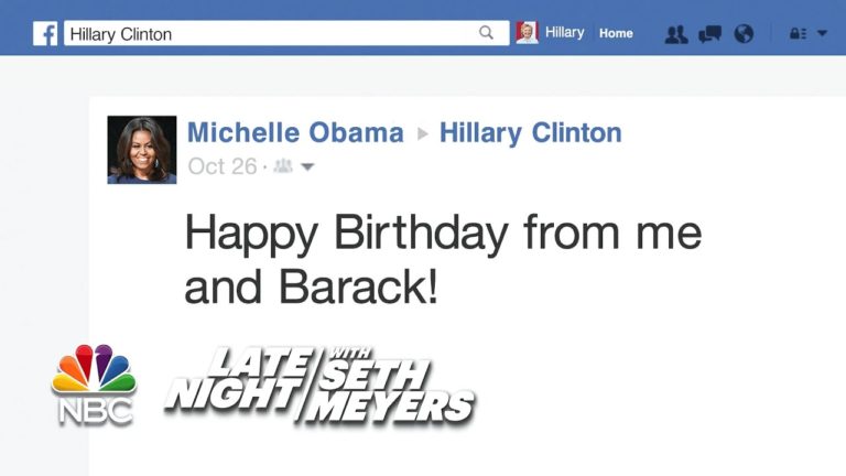 Hillary Clinton’s Facebook Birthday Messages
