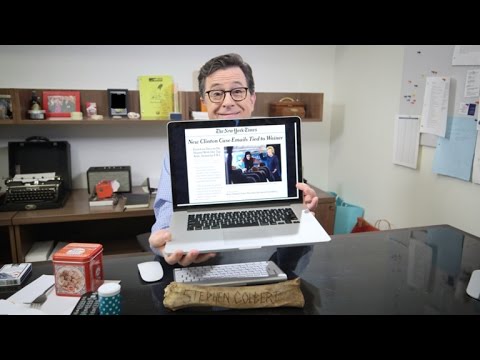 A Message From Stephen’s Fake Office