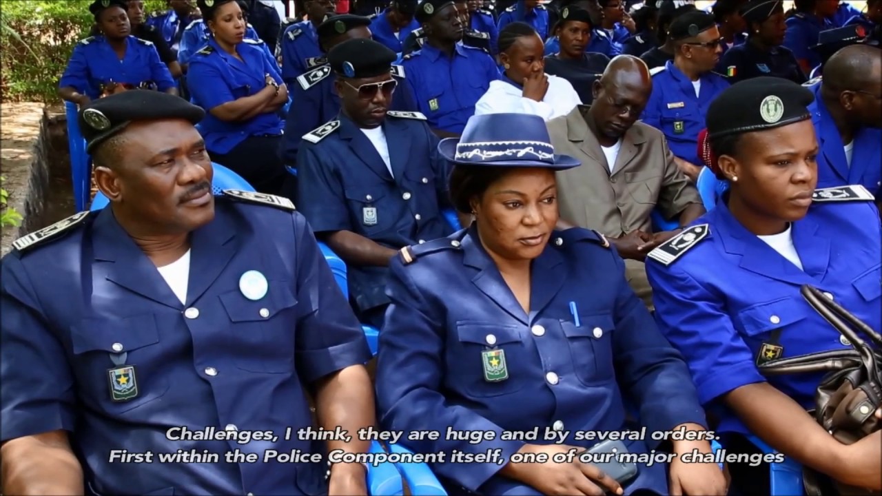 The policing mandate of MINUSMA in Mali