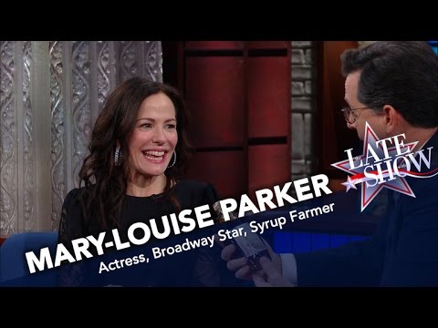 Mary-Louise Parker Has Become A Syrup Farmer