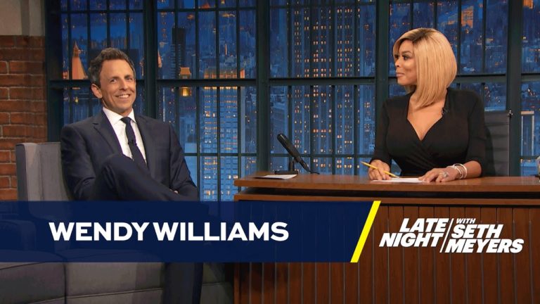 Wendy Williams Hosts Late Night with Seth