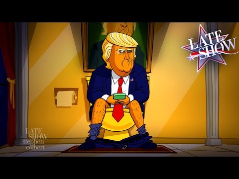 Cartoon Donald Trump Can No Longer Tweet