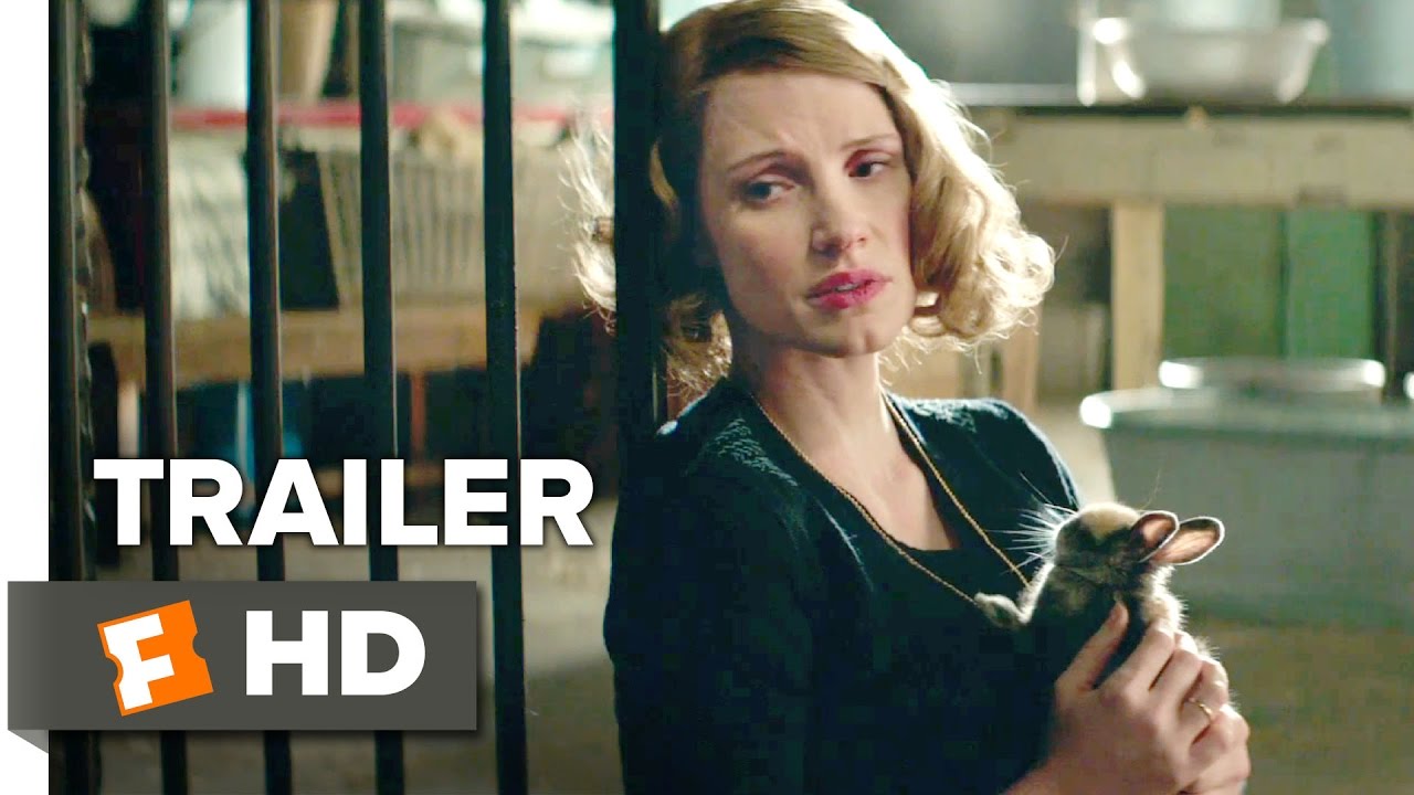 The Zookeeper’s Wife Official Trailer 1 (2017) – Jessica Chastain Movie