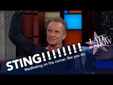 Sting Loves New York