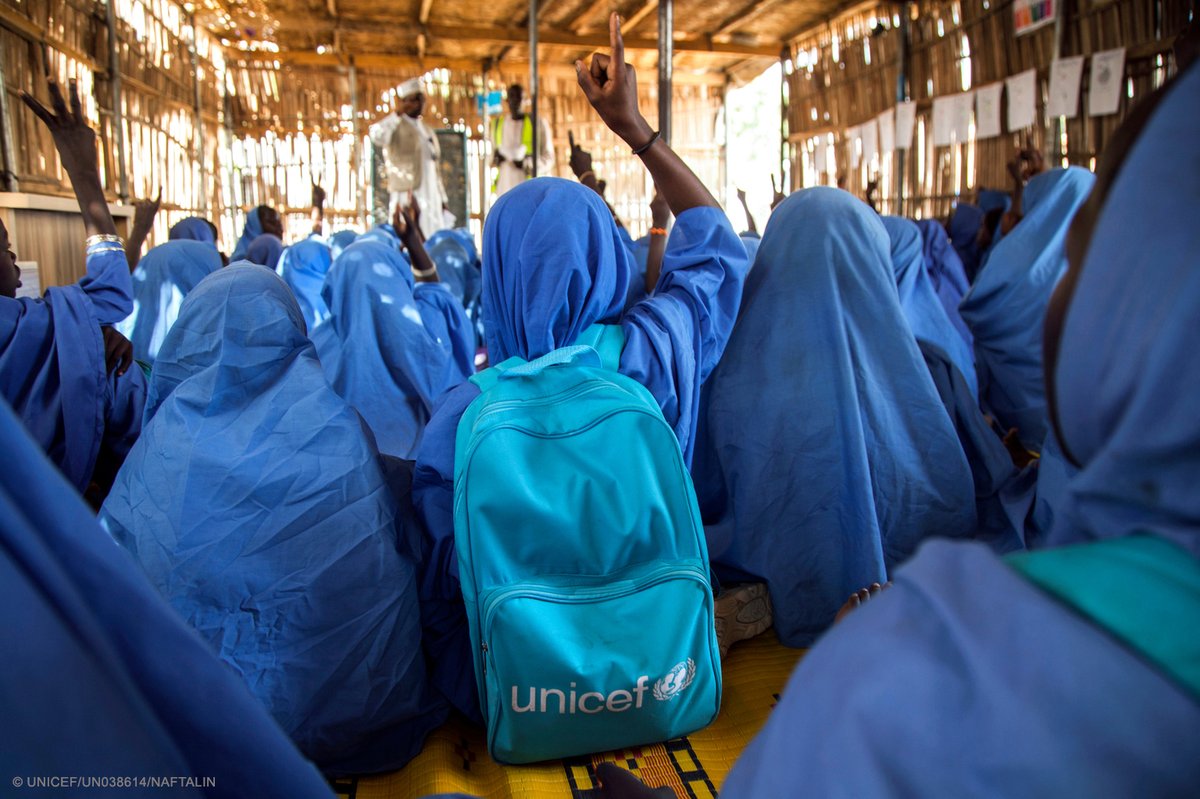 #Nigeria: Learning as solace and safety for displaced children  #foreverychild …