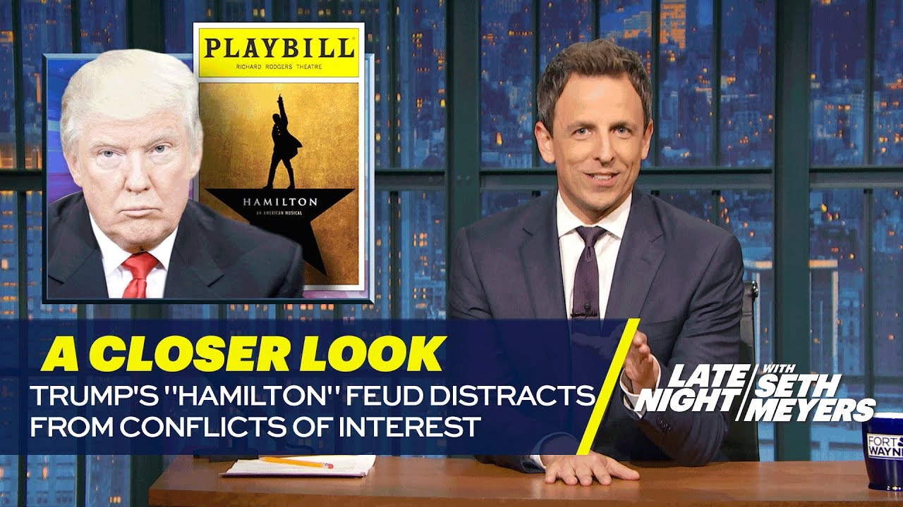 Trump’s “Hamilton” Feud Distracts from Conflicts of Interest: A Closer Look