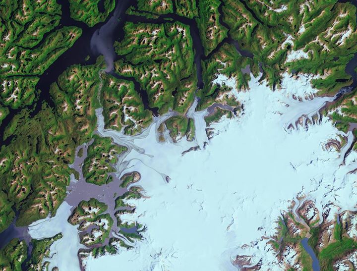 Part of Chile’s Bernardo O’Higgins National Park in southern Chile is pictured i…