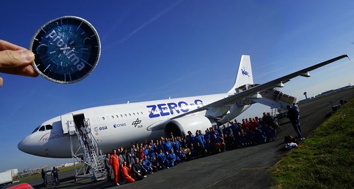 During ESA’s 65th parabolic flight campaign where the passengers experience arou…