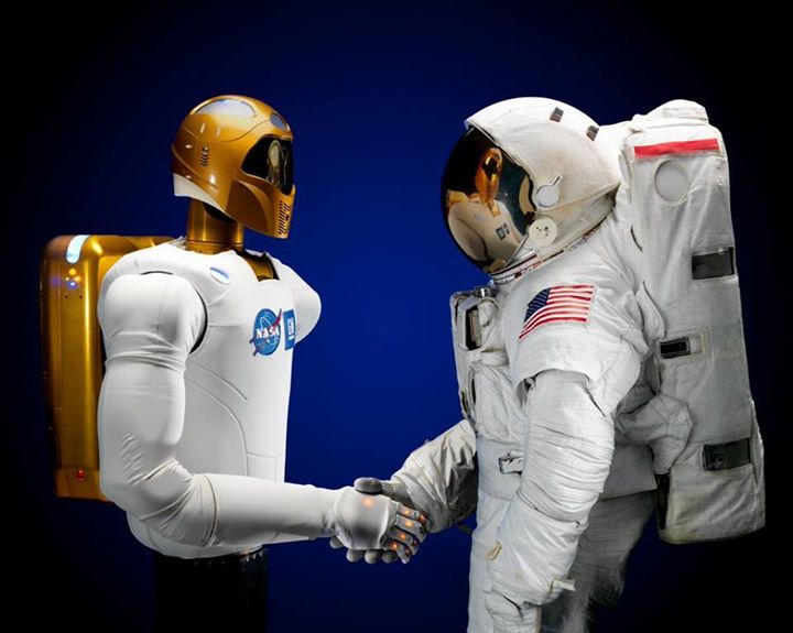 Meet our robotic assistant named Robonaut today at 11:15 a.m…