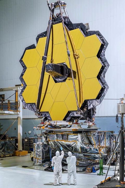 These are very special mirrors that will allow the James Web…