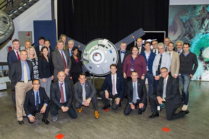 Yesterday representatives from ESA, NASA, Airbus and Lockheed-Martin teams worki…
