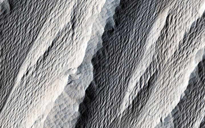 Distinctive wind carved rocks on Mars not only reveal the st…