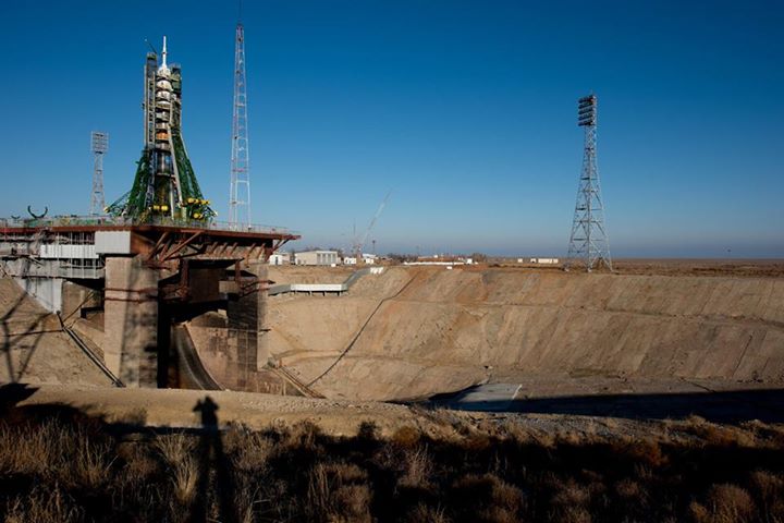 ESA astronaut Thomas Pesquet took this pic of Soyuz MS-03 just a few hours ago, …