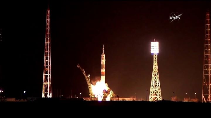 New crew started today off early here on Earth, headed out t…