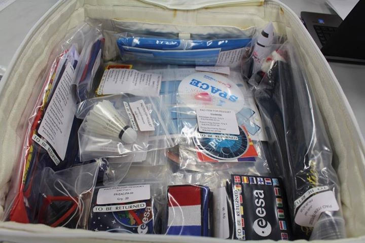 L-4: It is not easy to pack your bag for a six-month spaceflight when your suitc…
