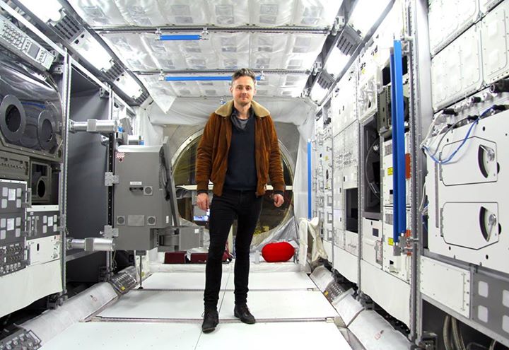 Tom Chaplin (of UK band Keane) visited ESA’s technical heart ESTEC in Noordwijk …