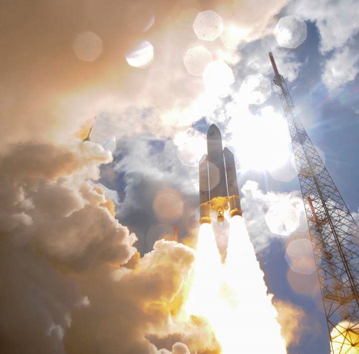 Some stunning new pics of today’s Ariane 5 launch just coming in…