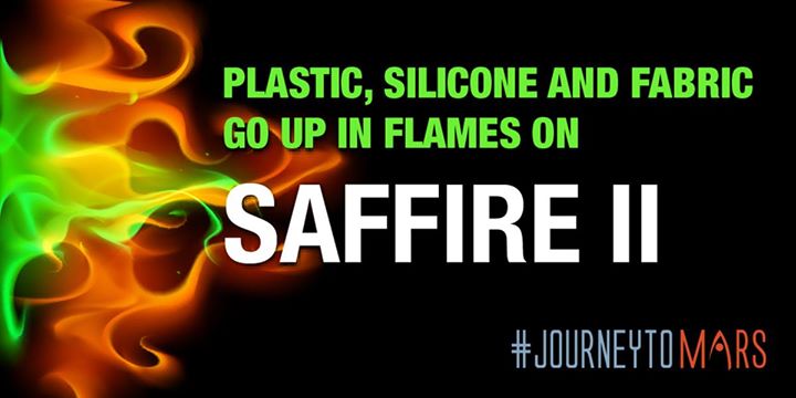 The #Saffire II experiment has fired up in space as we burn …