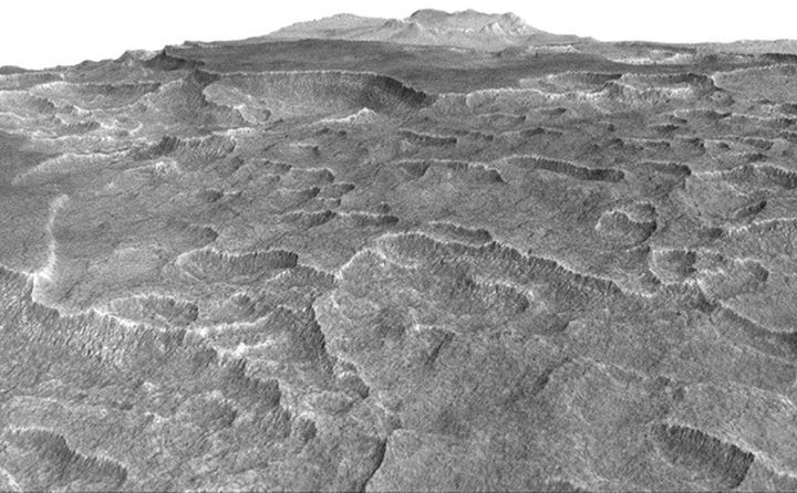 Believe it or not, this ice deposit on Mars holds about as m…
