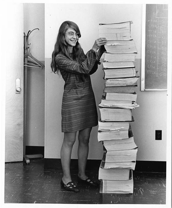 Apollo software engineer Margaret Hamilton was awarded the P…