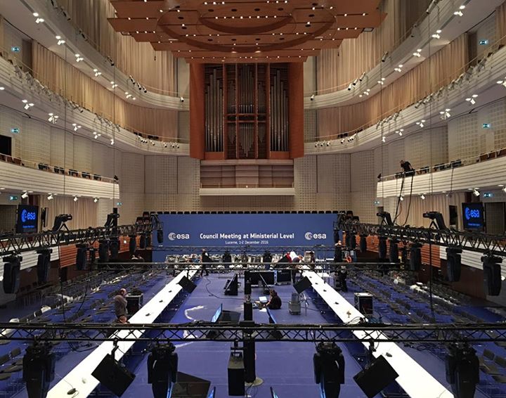 Preparations well under way for ESA’s Ministerial Council 2016 in Lucerne, Switz…