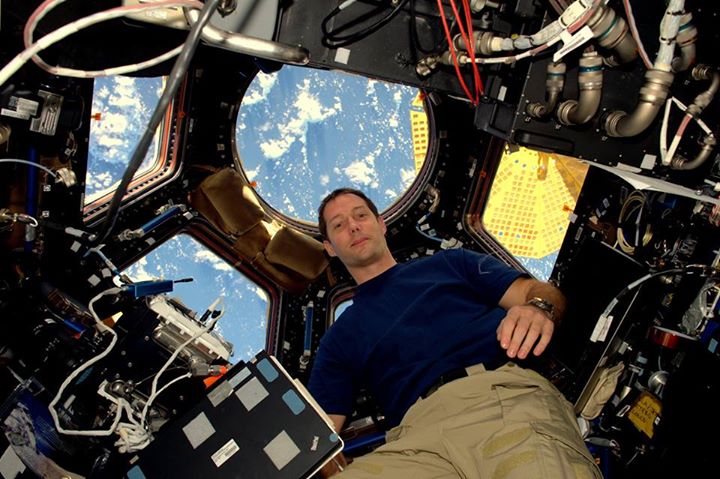 Thomas Pesquet’s first picture from space!The International Space Station is ama…
