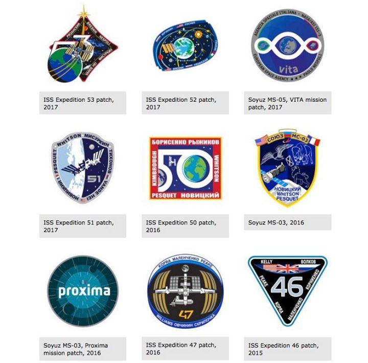 Check out today’s new additions to our human spaceflight patch gallery, Expediti…