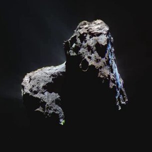 Icy surprises at Rosetta’s comet
