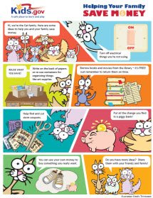 Check out these comics for tips to help your family save #money: 
mon …