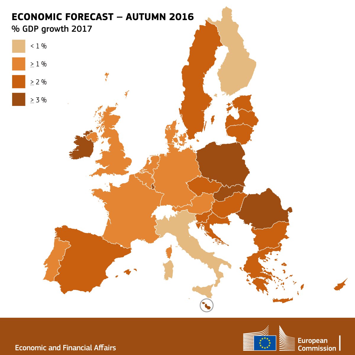 #ECForecast #growth outlook for the #EU – Look out for your country card to find…
