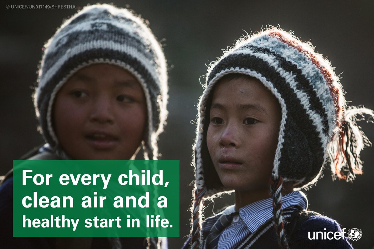 NEW report on #AirPollution: Clean air #foreverychild  …
