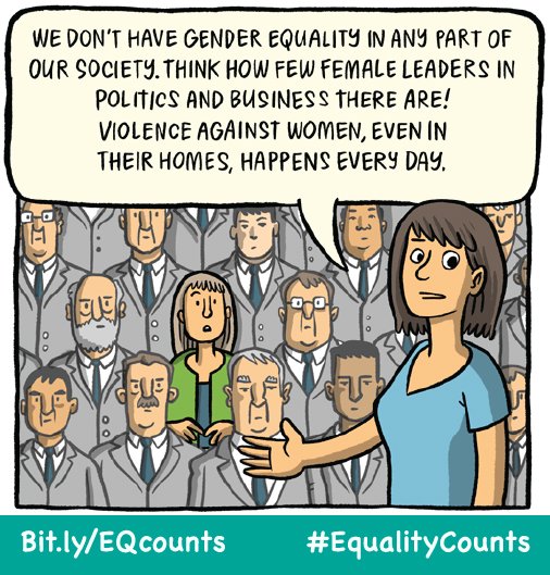 #Women still make up less than 1/4 of people #elected to national parliaments  …