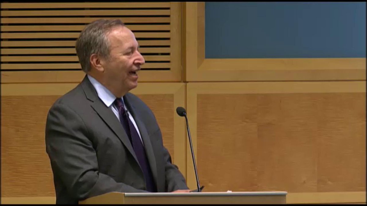 @LHSummers at #ARCPolak Research Conference: markets have been too …