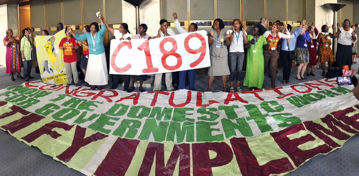 Congratulations to Jamaica for their ratification of the Domestic Workers Conven…