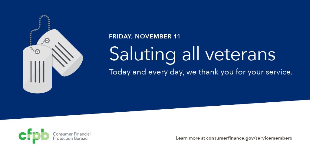 Saluting All Veterans: Today and every day we thank you for your service. …