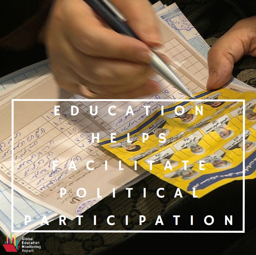 #Education and lifelong learning are key for acquiring political knowledge  …