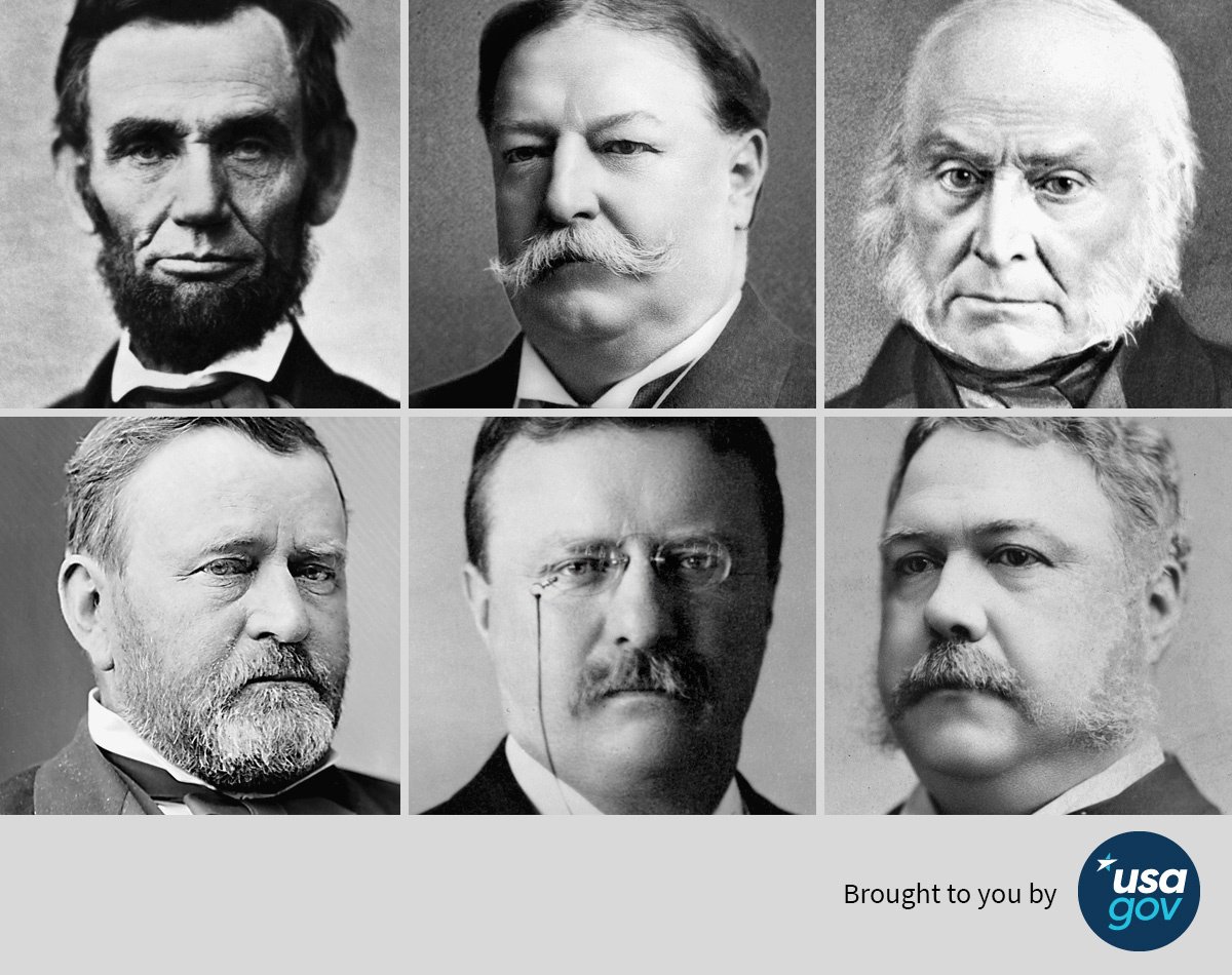 What bearded president was known as the “Little Magician?”  #PrezBeard …