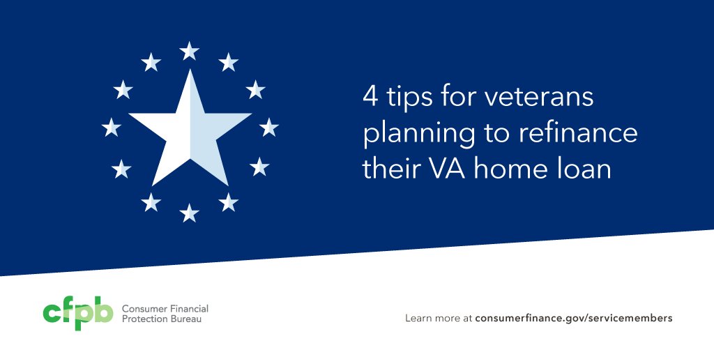 Vets, here are 4 tips to remember if you’re planning to refinance your VA home l…