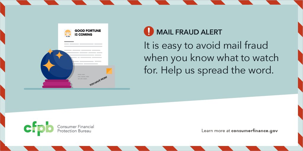 We’re working with Meals on Wheels America & others to deliver mail fraud al…