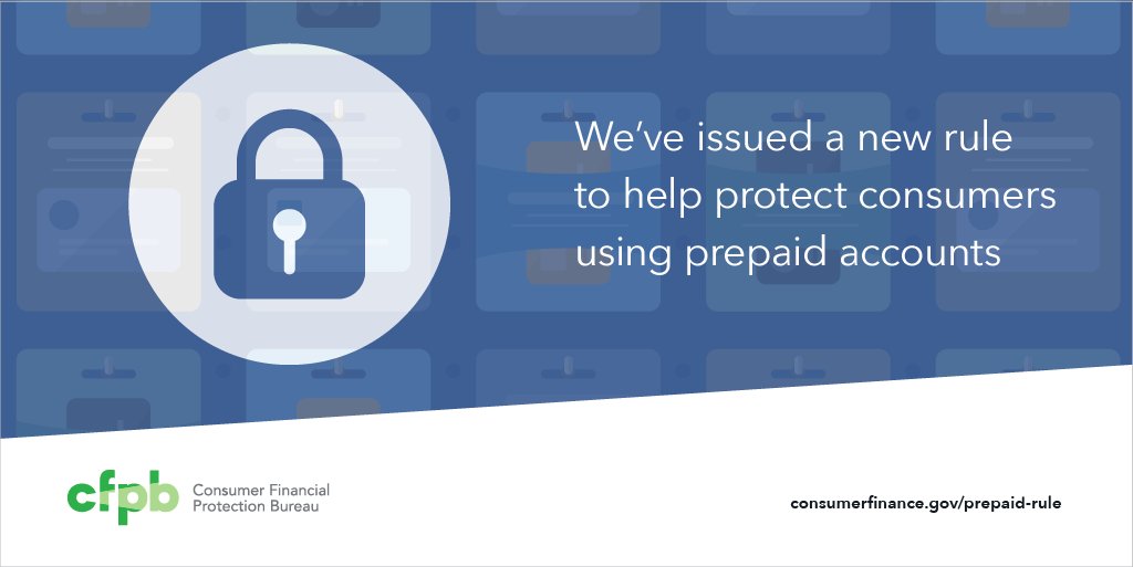Our new rule will help make #prepaid cards and accounts safer to use:  …