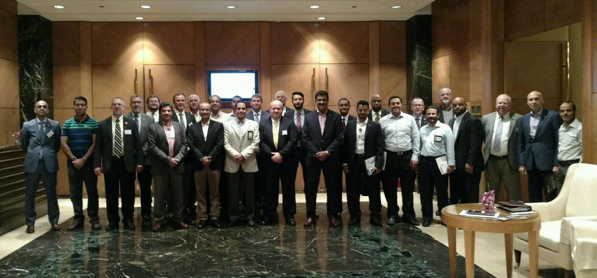 Group shot w/ #Saudi Aramco @TradeGov @ITAEvents #safety & #se…