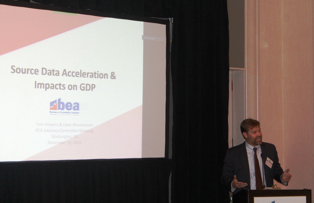 BEA officials discuss ways to enhance quarterly GDP stats at advis…