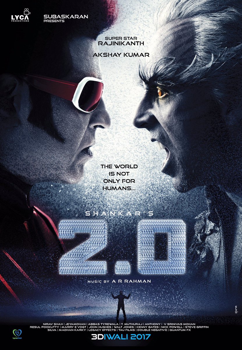 Rajinikanth & Akshay Kumar’s “2.0” First Look Goes Viral..