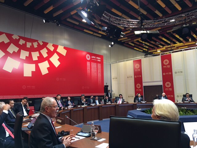 I appreciated the opportunity to brief #APEC2016 Leaders in Lima on…