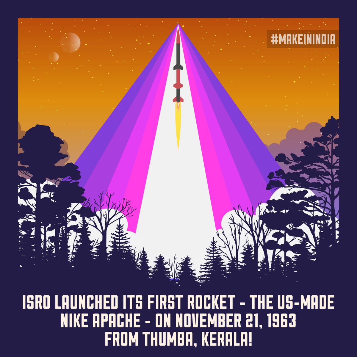 #MakersOfIndia: @isro, making since 1963. #MakeInIndia …